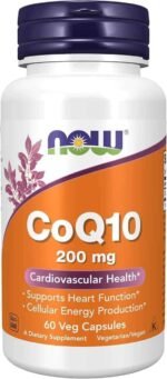 Coq 10, 200 mg - Now Foods - 60 - VegCap