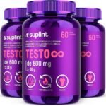 Suplementos para Homens 655 MG | Suporte ao Sistema Imunológico e Metabolismo | Suplementos pre Treino Masculino Academia para Desempenho Físico e Resistência | Desenvolvido na Holanda | 60 Cápsulas (3)